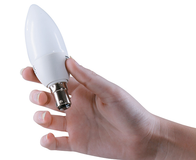 Unbranded Candle, 12W Screw, Small