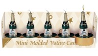 Unbranded Candles: Champagne Bottles Pk5
