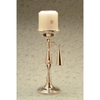 Candlestick Snuffer and Candle