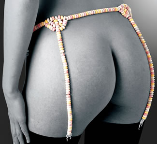 Candy Suspender Belt