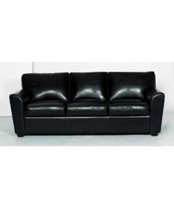 Canio Large Black Sofa
