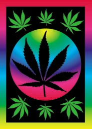 Cannabis - Spectrum Keyring
