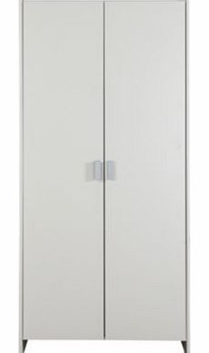 Unbranded Capella 2 Door Wardrobe - Soft White