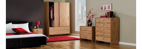 Unbranded Capella 3 Drawer Chest - Pine Effect
