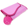 A fashionable and practical solution for an upwardly mobile girl. 2 zipped compartments plus 4 brush