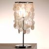 Unbranded Capiz Shell Table Lamp