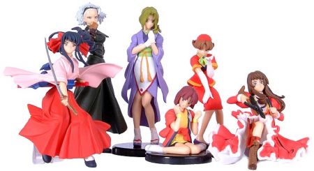 Capsule toys - Sakura wars set 4