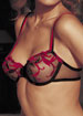 Highly sheer, this underwired Passionata bra is co