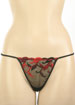 This low cut Passionata mini thong is styled in a