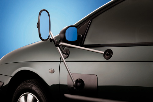 Caravanning Mirror! With magnetised plate