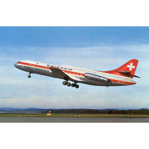 Unbranded Caravelle Swissair plastic kit 1:100