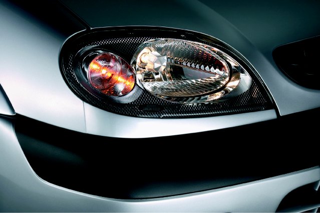 Carbon-fibre look Headlamp Protectors