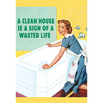 Unbranded Card - A clean house