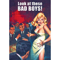Unbranded Card - Bad boys
