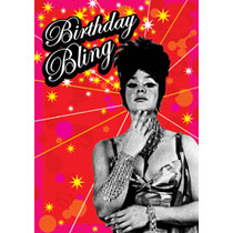 Unbranded Card - Birthday bling