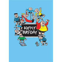 Unbranded Card - Happy Birthday Blackboard