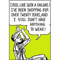 Unbranded Card - I feel like such a failure