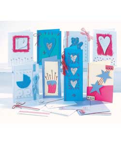 Easy and fun card making.Stylish designs.Kit conta