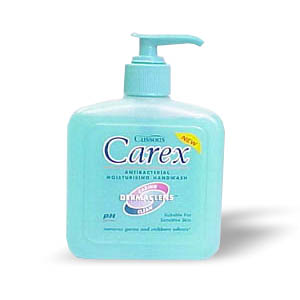 Cussons Carex Hand Wash removes dirt, germs and stubborn odours in a single hand washing.  No other 