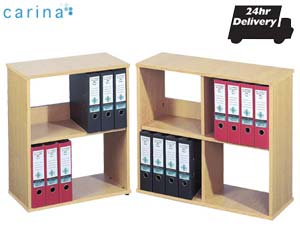 Unbranded Carina desk high bookcases