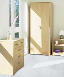 Carly Maple 3 Piece Bedroom Suite