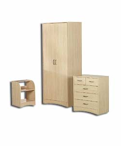Carly Maple Effect Bedroom Package