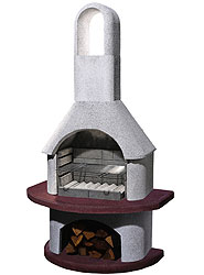 Carmen Barbecue Fireplace