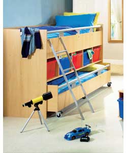 Carnival Twin Storage Bed