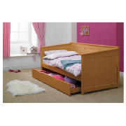 Unbranded Carrie Pine Day Bed And Trundle, Honey With