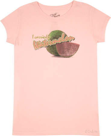 Unbranded Carried A Watermelon Ladies Dirty Dancing T-Shirt