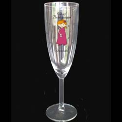 Unbranded Cartoon Character Champagne Flute Bridesmaid