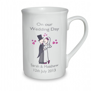 Unbranded Cartoon Couple Mug