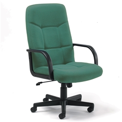 High Back Manager Chair Ideal for executive business use Gas lift up to 19 stone Fabric is G5