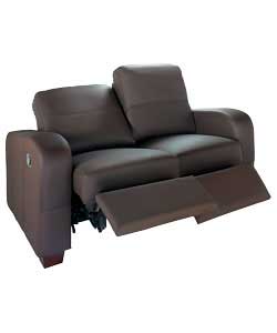A generously sized range of recliners with contemporary design, clean lines and chunky wooden feet