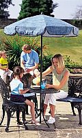 Cast Aluminium Three-Piece Bistro set