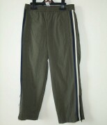 Casual Trousers with Leg Zips- Khaki - 7 yrs
