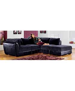 Unbranded Catania Corner Unit - Charcoal