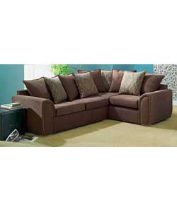 Unbranded Catherine LH Corner Group Brown