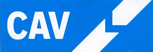 Cav Large Sticker (20cm x 7cm)