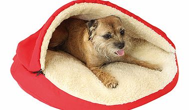 If your pet loves to burrow down under blankets, or constantly paws his bed to create a comfortable nest, theyll love the Cave. They can snuggle down beneath the canopy in warmth and comfort, feeling happily secure.Suitable for cats and smaller dogsZ