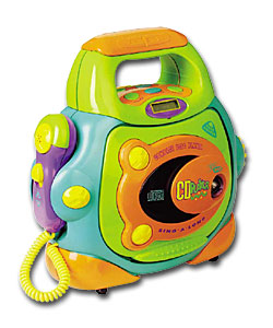 Easy loading CD player