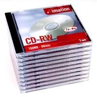 Unbranded CD-RW 1X-4X JEWEL CASE 10 PACK