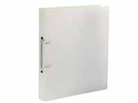 Unbranded CE A4 clear frosted two ring binder with 25mm