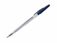 Economical ballpoint pen which gives clean smooth writing.Also available in fine point