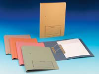 Unbranded CE mediumweight 315gsm buff manilla spiral