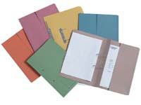 Unbranded CE pink spiral spring pocket file for A4 and