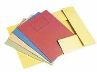 Unbranded CE Portfolio A4 three flap red folder, PACK of 25