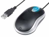 Unbranded CE productivity optical mouse with scroll wheel,