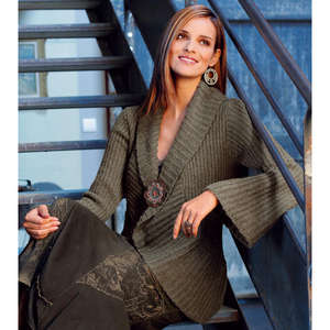 Unbranded Celaia Ribbed Cardigan