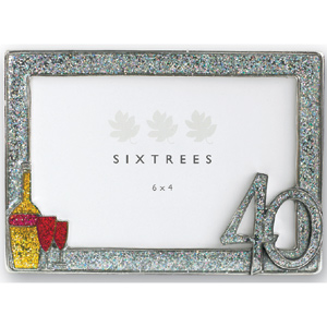 Unbranded Celebration 40th Photo Frame